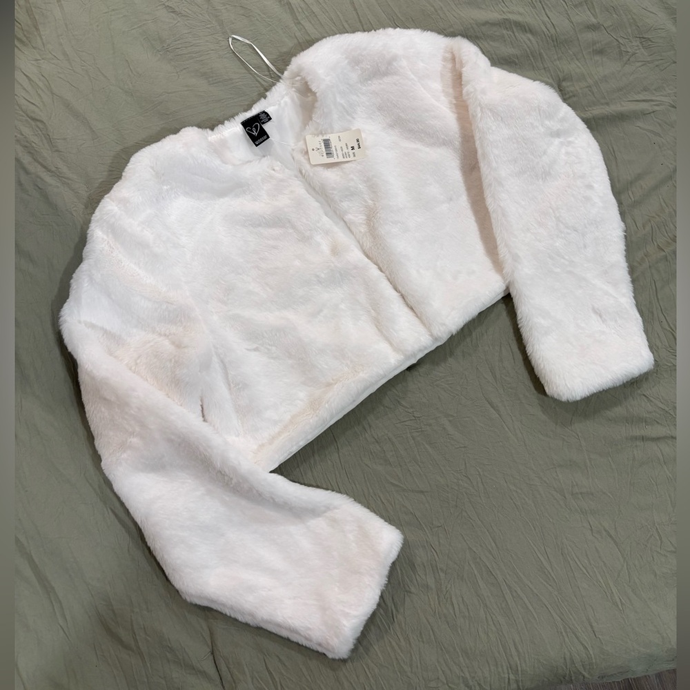 Windsor Essential Faux Fur Bolero Jacket